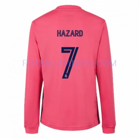 Herre Fotballdrakter Real Madrid Eden Hazard 7 Borte 2020-21 Langermet